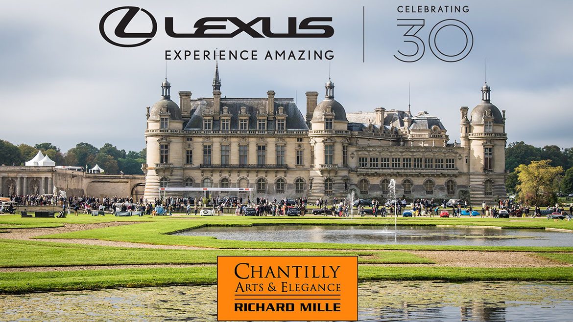 LEXUS CELEBRA 30º ANIVERSÁRIO NO CHANTILLY ARTS & ELEGANCE RICHARD MILLE 2019