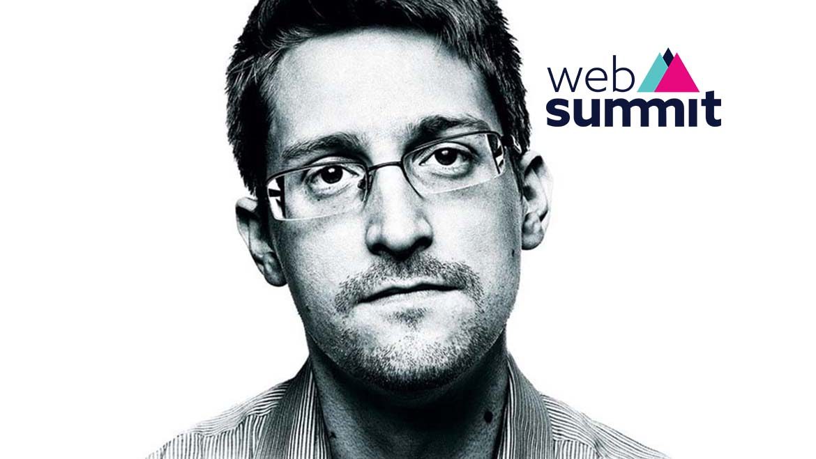 Edward Snowden presente na Web Summit