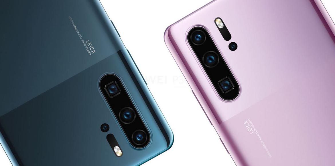 Huawei P30 Pro agora disponível nas novas cores azul e rosa