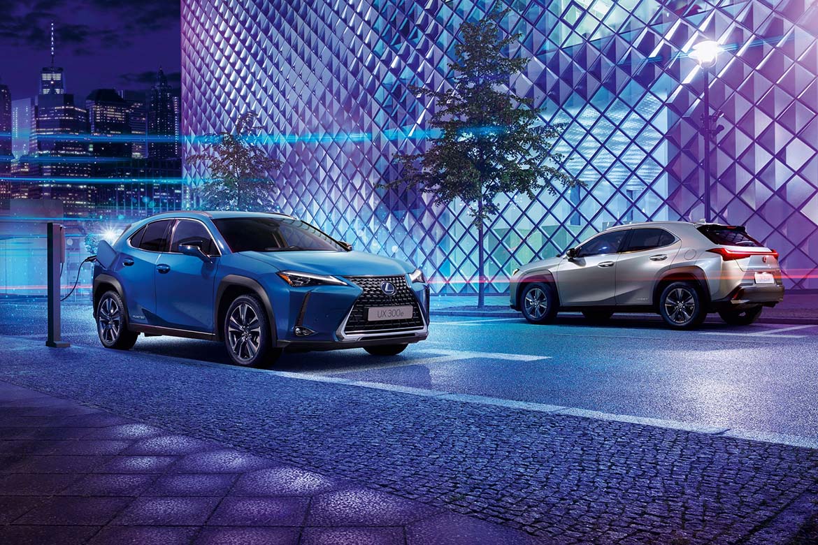 Estreia mundial do primeiro 100% elétrico da Lexus, o UX 300e