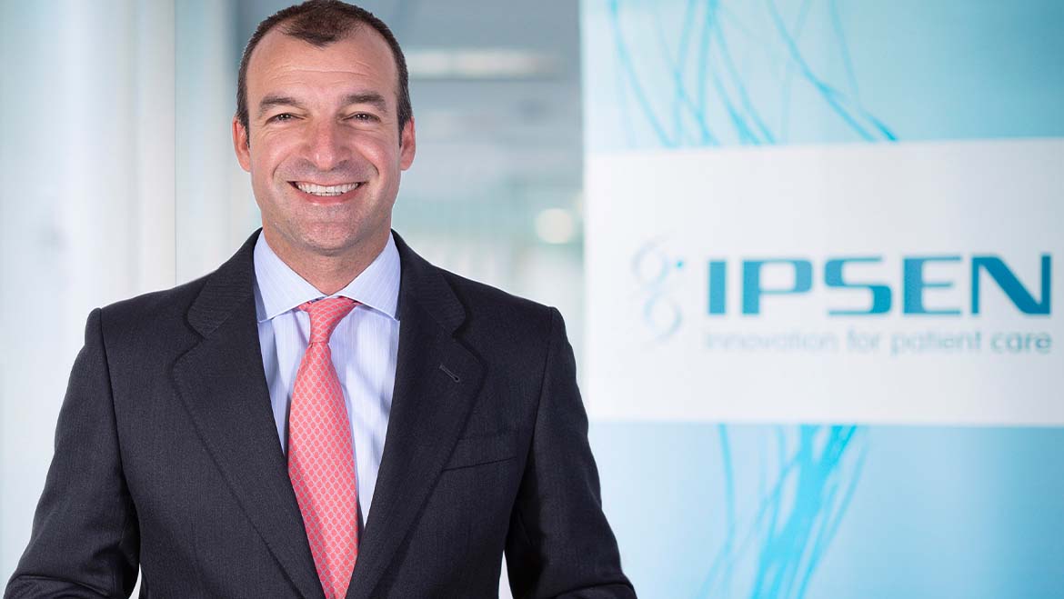 Carlos Reboll, novo diretor da Unidade de Negócio de Oncologia da Ipsen para Portugal e Espanha