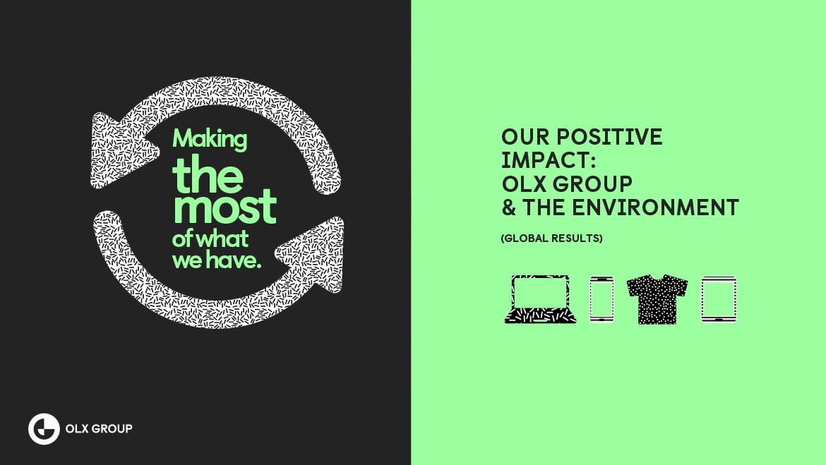 Grupo OLX evita a emissão de 900 mil toneladas de CO2