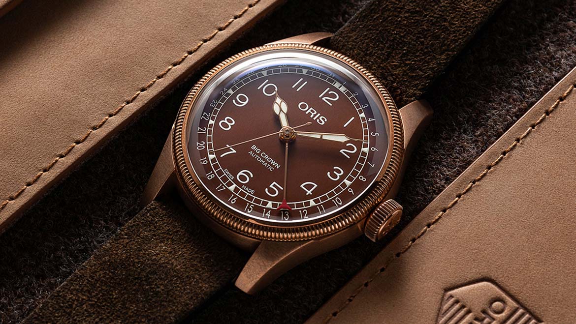 ORIS APRESENTA O ICÓNICO BIG CROWN BRONZE POINTER DATE