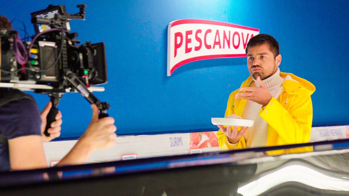 Lourenço Ortigão protagoniza novo vídeo promocional da Pescanova Portugal