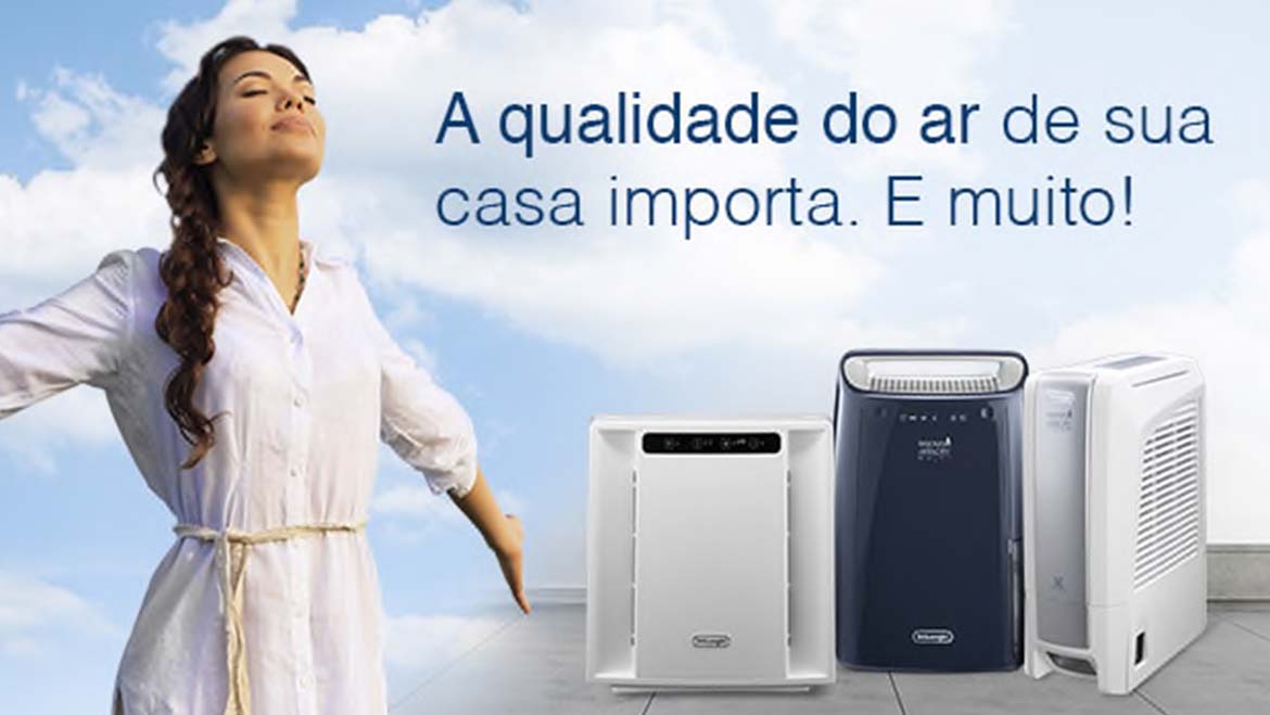 NOVAS PROPOSTAS DE’LONGHI PARA MANTER O AR DE SUA CASA PURIFICADO E PROTEJER A SUA FAMÍLIA