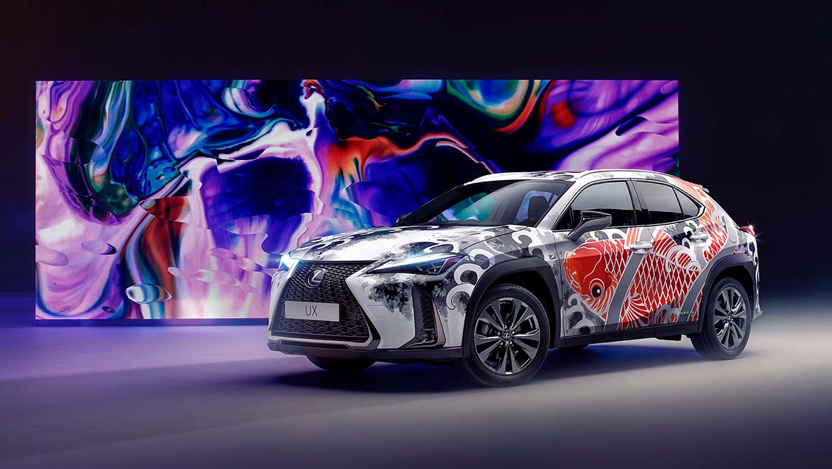 LEXUS REVELA O PRIMEIRO SUV TATUADO DO MUNDO