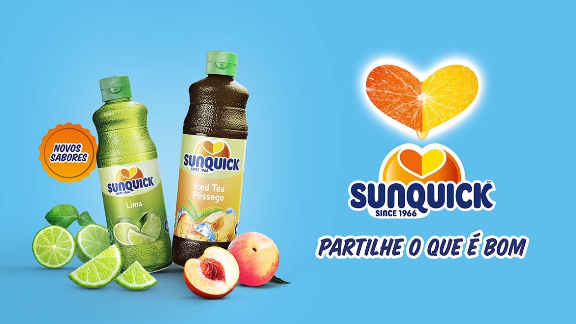 SUNQUICK APRESENTA DOIS NOVOS SABORES ESTE VERÃO