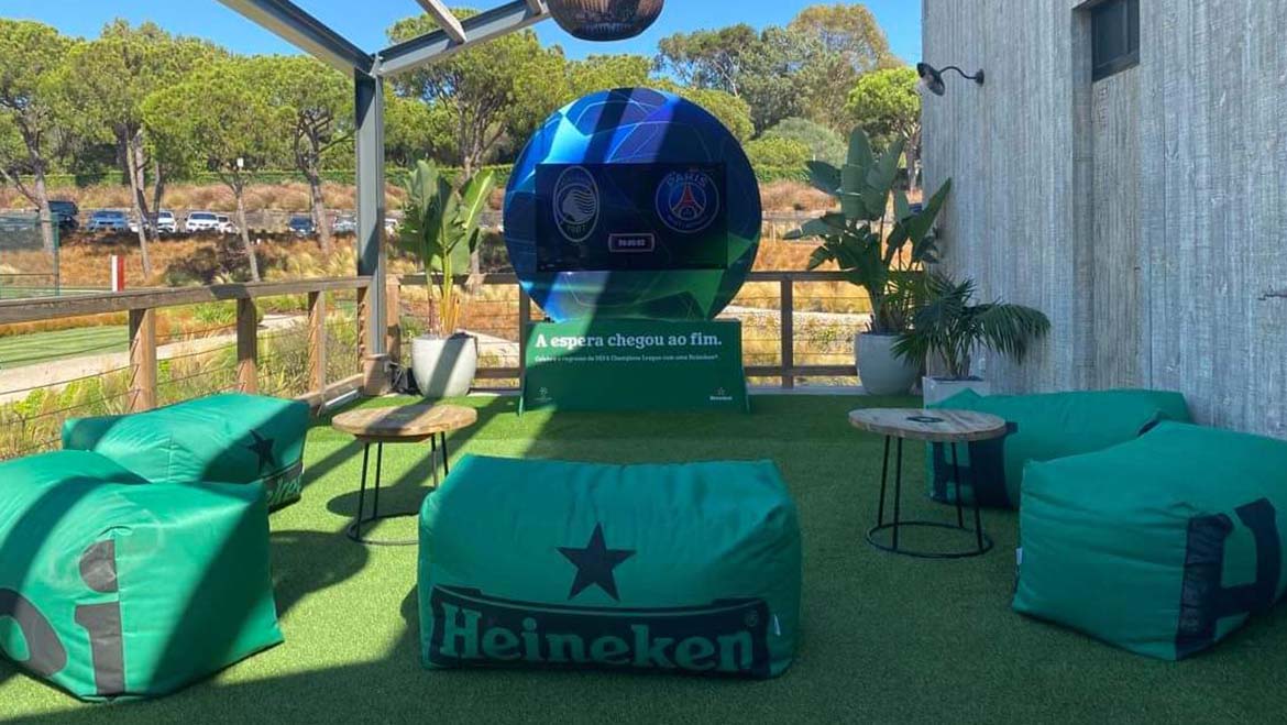A Champions League 2020 passa no Dano’s com o patrocínio da Heineken
