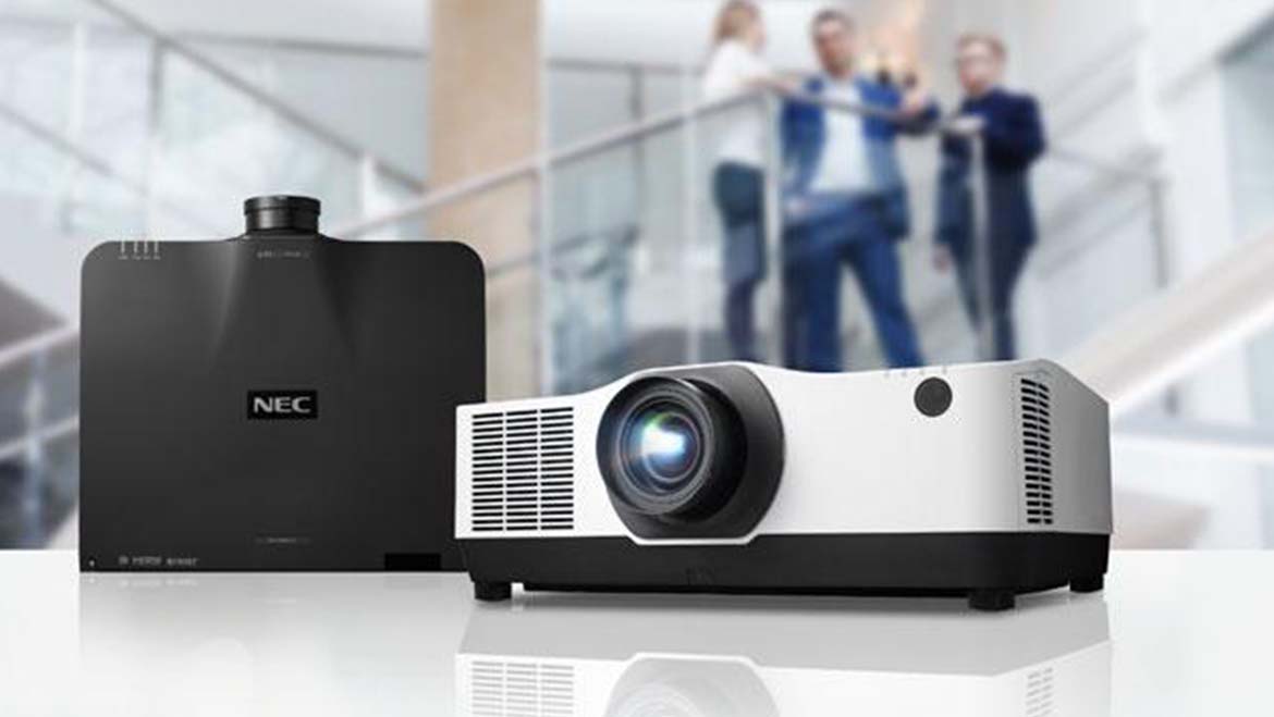 NEC lança nova gama de projetores a laser silenciosos