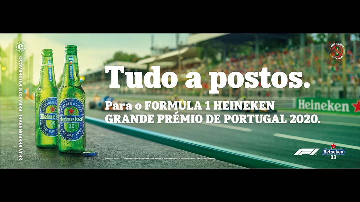 F1® regressa a Portugal com a cerveja Heineken® como patrocinadora global
