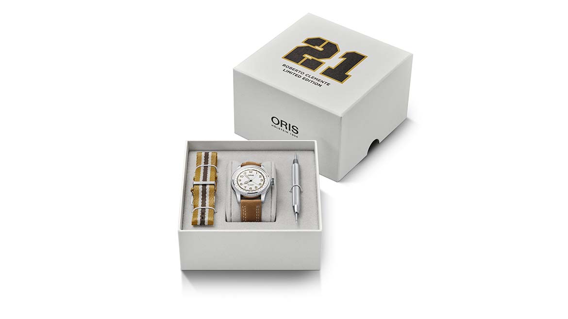 Oris apresenta relógio Roberto Clemente Limited Edition