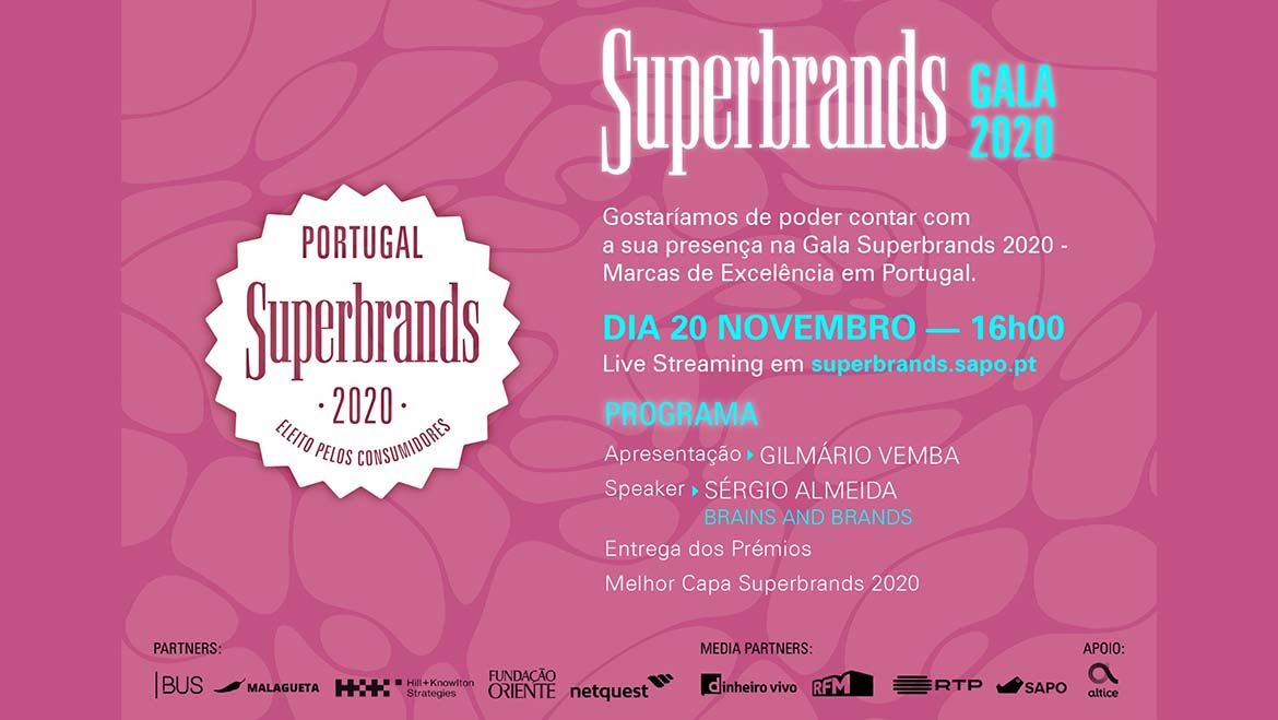 SUPERBRANDS APRESENTA PRIMEIRA GALA TOTALMENTE ABERTA AO PÚBLICO