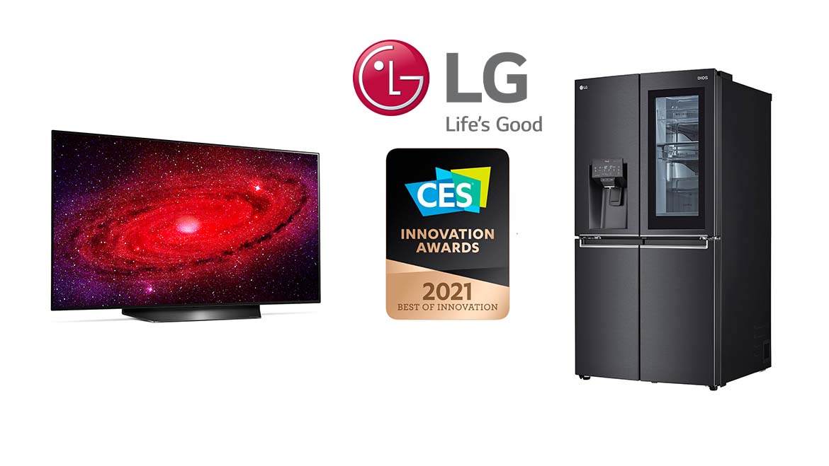 LG premiada nos CES INNOVATION AWARDS 2021
