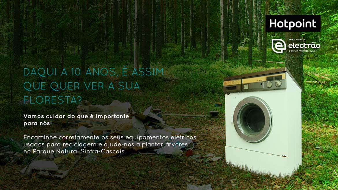 Hotpoint e Electrão juntos em campanha de sensibilização