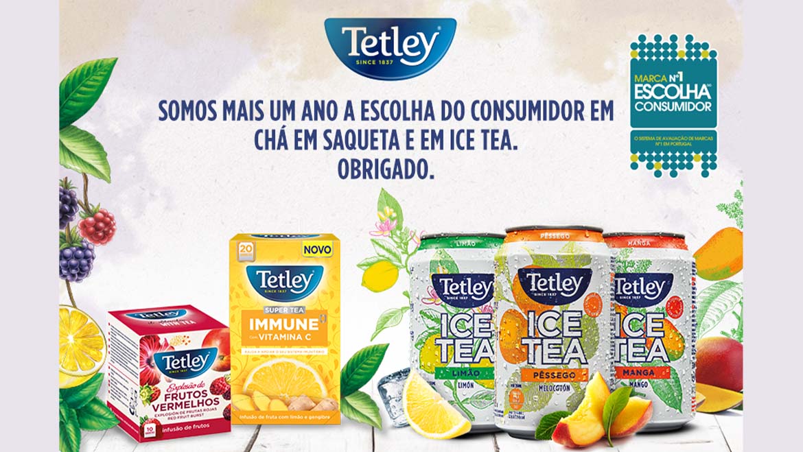 Portugueses distinguem duplamente Tetley