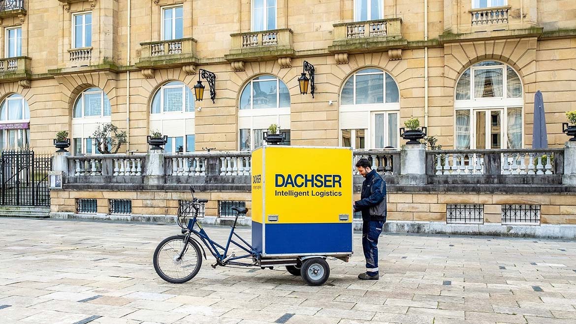 Dachser Iberia já recorre à  distribuição com bicicletas elétricas