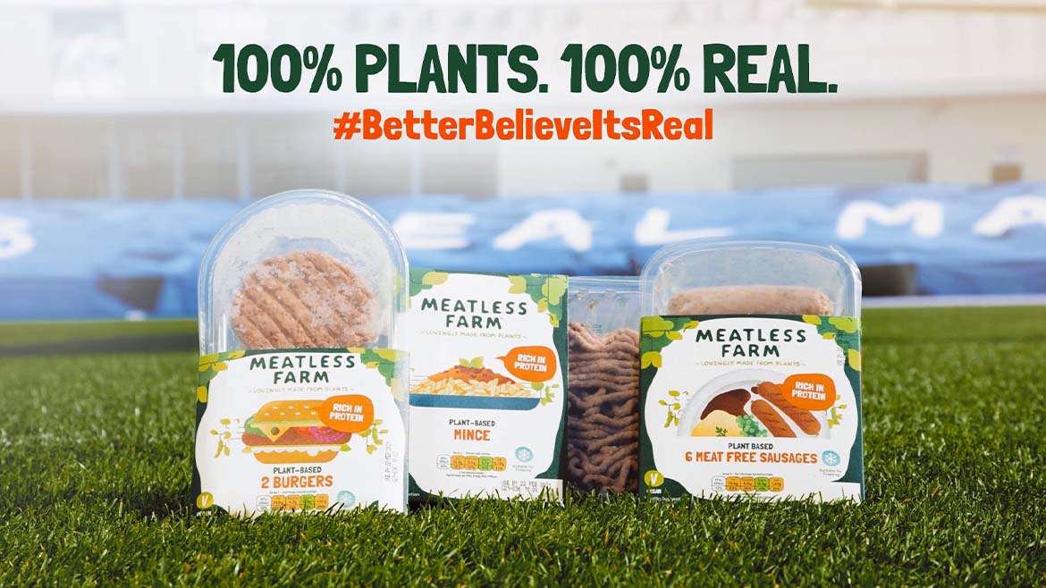 Meatless Farm e Real Madrid unidos em prol da alimentação sustentável DO it!
