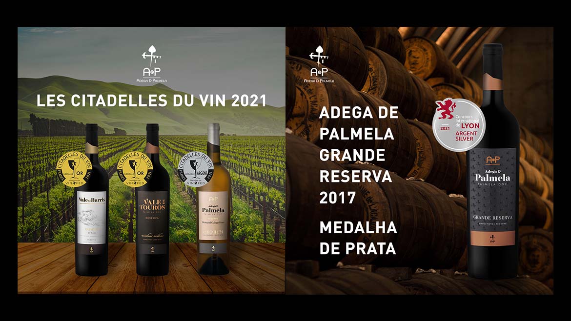 ADEGA DE PALMELA arrecada medalhas de ouro e prata em concursos internacionais