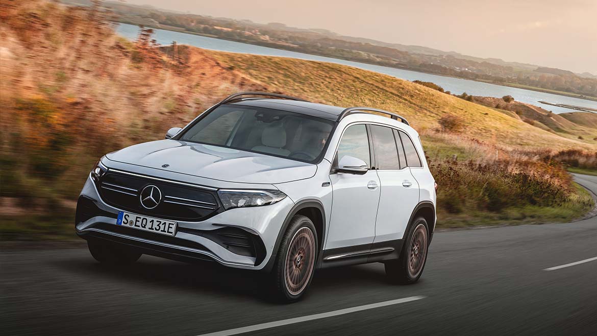 Novo EQB – o novo SUV compacto totalmente elétrico com até sete lugares