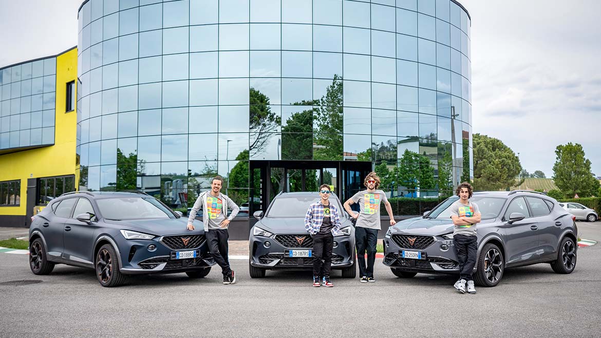 CUPRA junta-se à VR46 Riders Academy, a academia de pilotos de Valentino Rossi