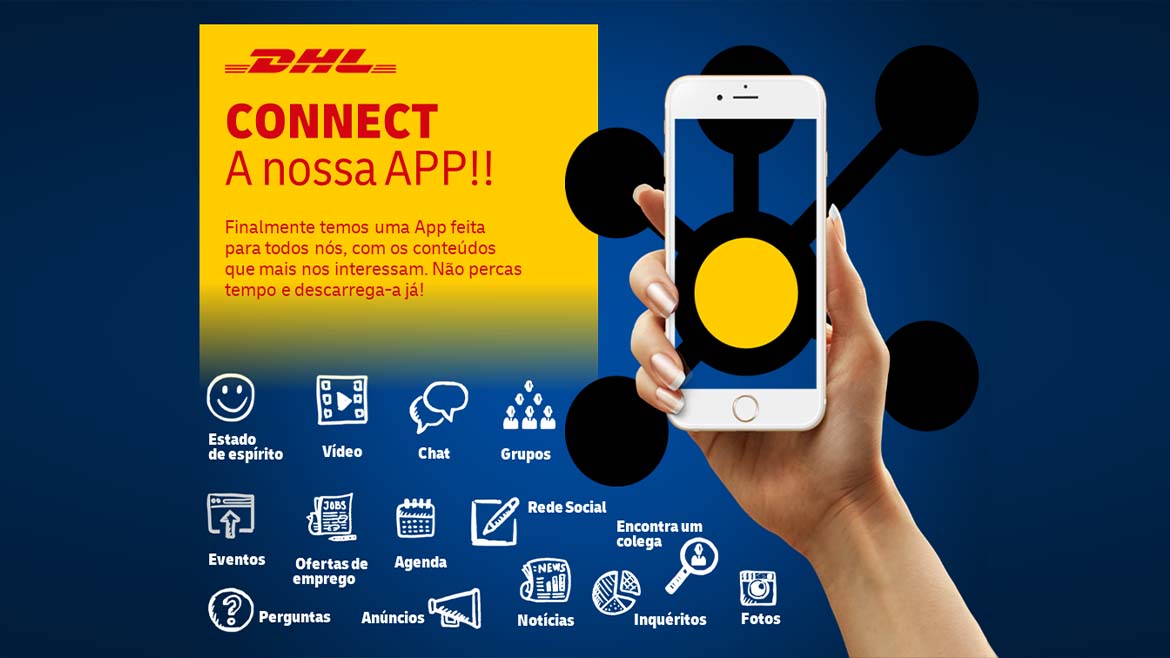 DHL lança app para melhorar a vida dos seus empregados