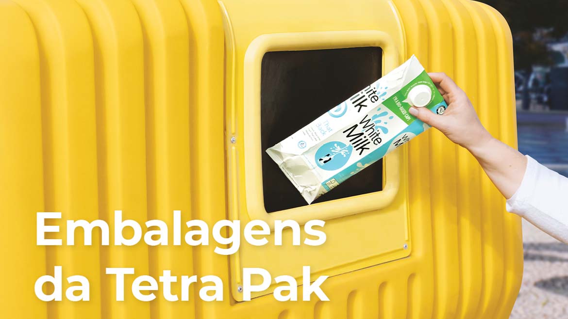Tetra Pak com o apoio da Sociedade Ponto Verde lança campanha de reciclagem “Sempre no Amarelo”