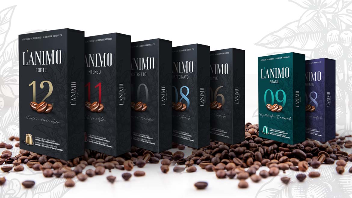 O café L’Animo chega ao mercado
