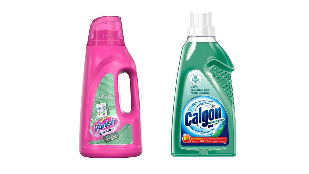 Vanish e Calgon inovam na categoria  de desinfeção