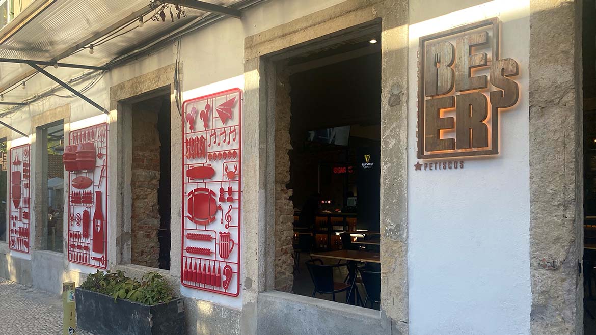 BEERS um espaço a não perder com intervenção artística de Joana Astolfi