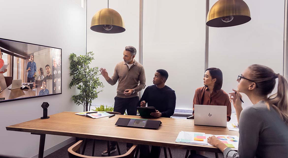 HP Suporta a Nova Era do Trabalho Híbrido com o Portefólio HP Presence