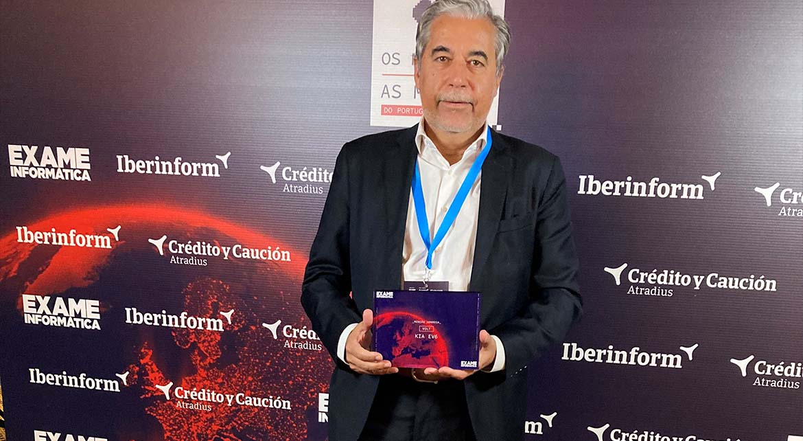 Exame Informática distingue Kia EV6  nos prémios “Portugal Tecnológico”