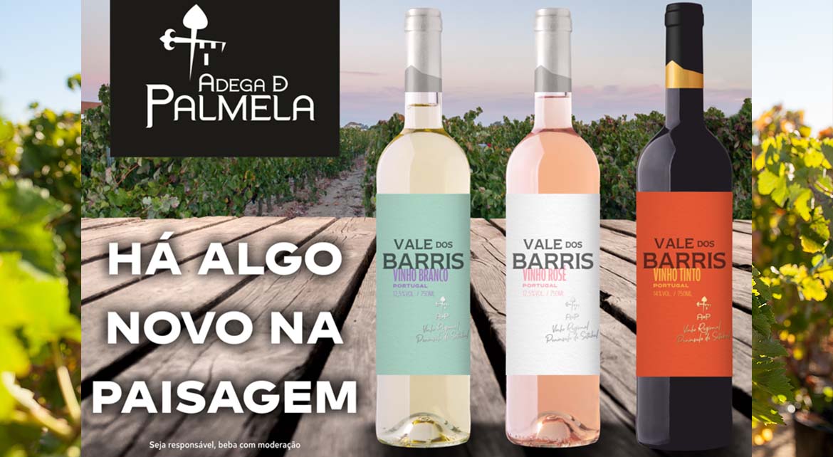 ADEGA DE PALMELA assinala 25 anos da marca vale dos barris com nova imagem