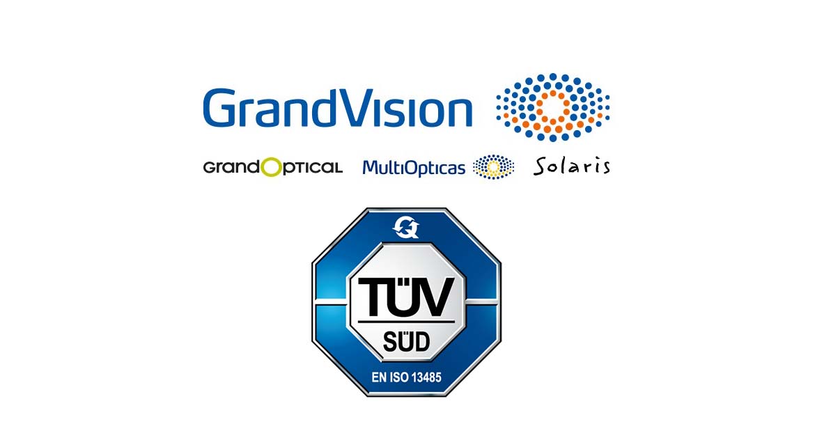 GRANDVISION PORTUGAL, o 1º Grupo Optico com certificação em Portugal