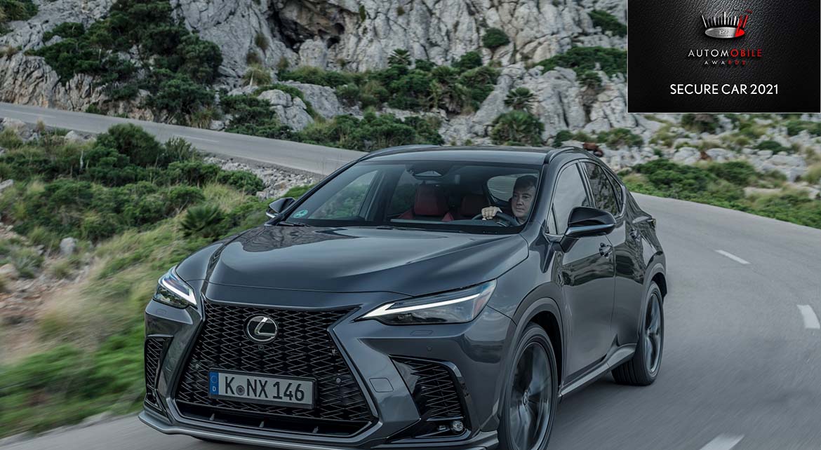 LEXUS DISTINGUIDA PELA INOVAÇÃO NA SEGURANÇA DO NOVO NX