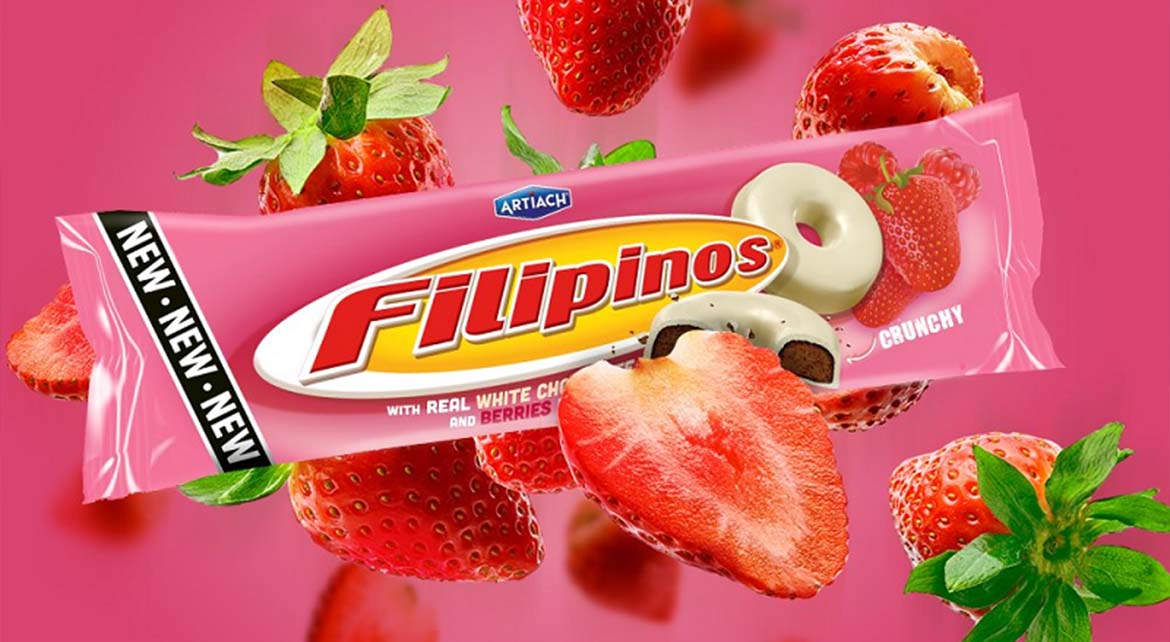 Artiach apresenta os novos Filipinos Frutos Vermelhos