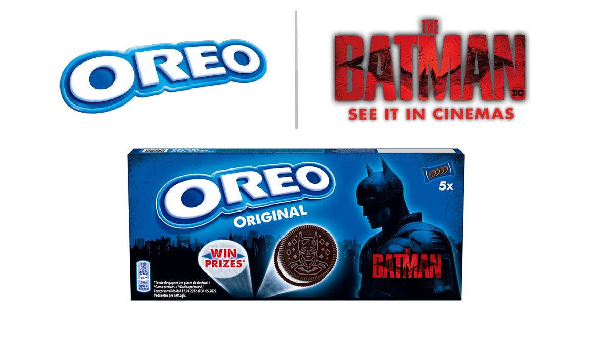 OREO estreia-se no mundo dos super-heróis associando-se à icónica figura de BATMAN