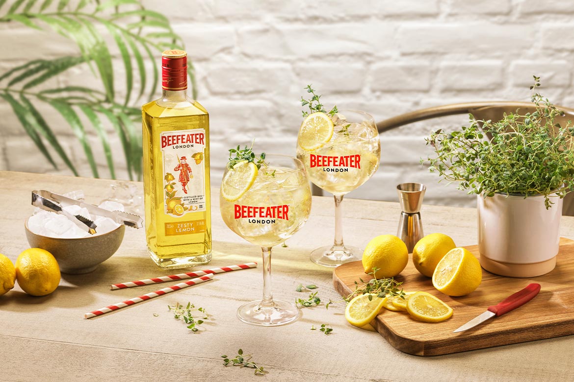 BEEFEATER ZESTY LEMON – O NOVO MEMBRO DA FAMÍLIA BEEFEATER