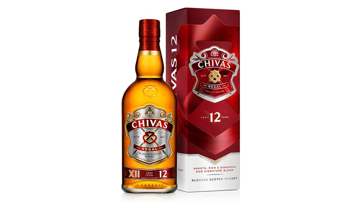 NOVO DESIGN DE CHIVAS REGAL 12 REVELA NOVO POSICIONAMENTO DA MARCA