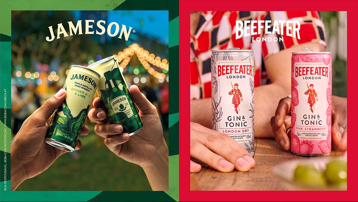 PERNOD RICARD PORTUGAL ENTRA NO SEGMENTO READY TO DRINK COM AS MARCAS JAMESON E BEEFEATER
