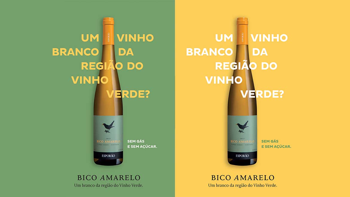 Bico Amarelo: um vinho branco, da região do Vinho Verde