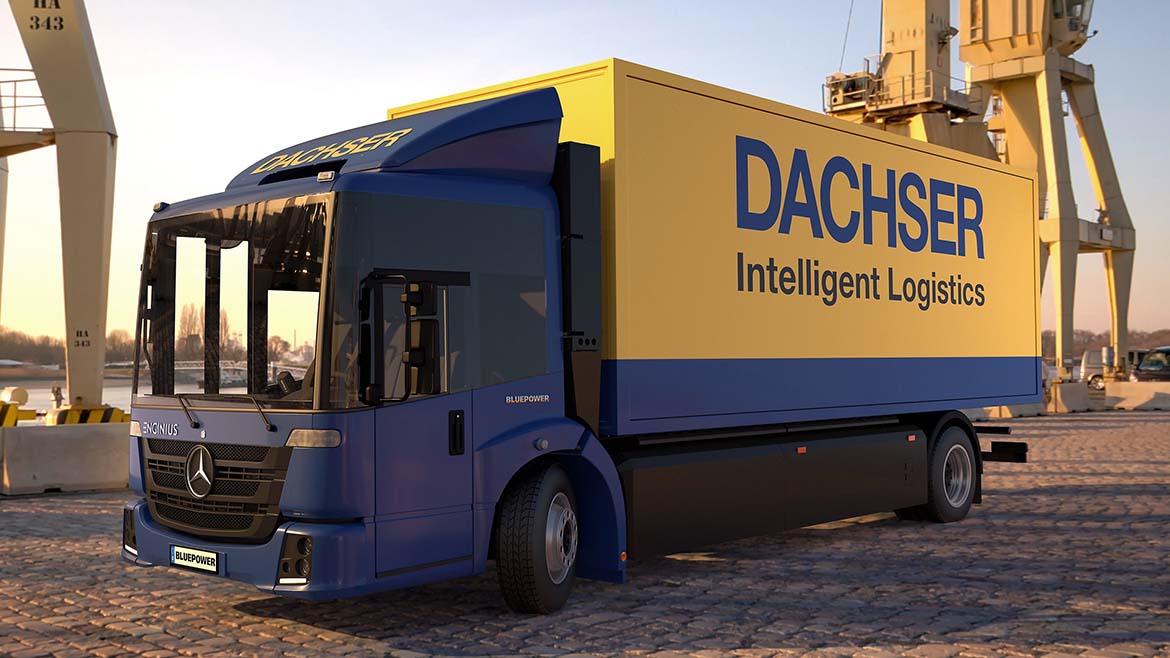 Dachser coloca em serviço os  primeiros camiões a hidrogénio