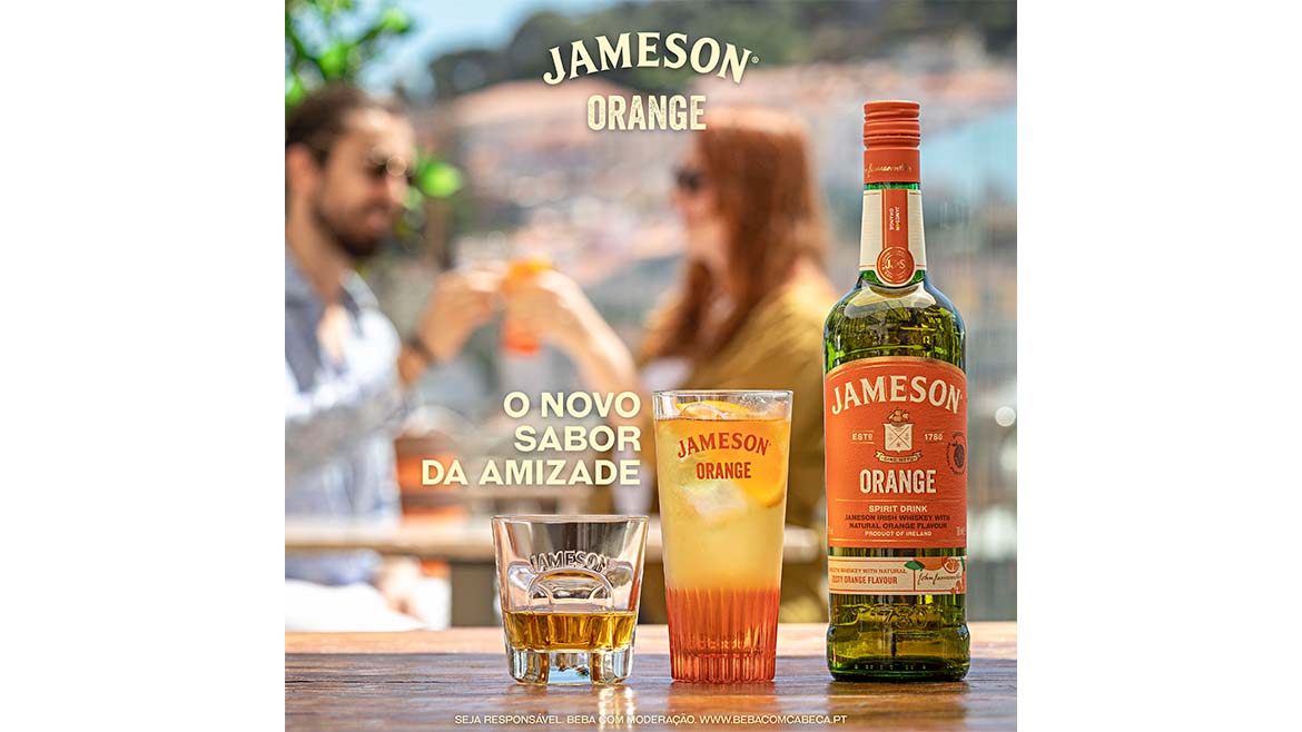 Jameson convida os consumidores a brindarem à amizade com a sua mais recente inovação Jameson Orange