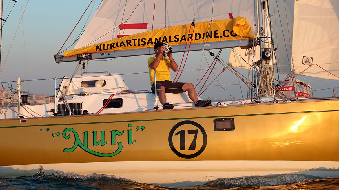 Sardinha portuguesa NURI dá a volta  ao mundo na GOLDEN GLOBE RACE 2022