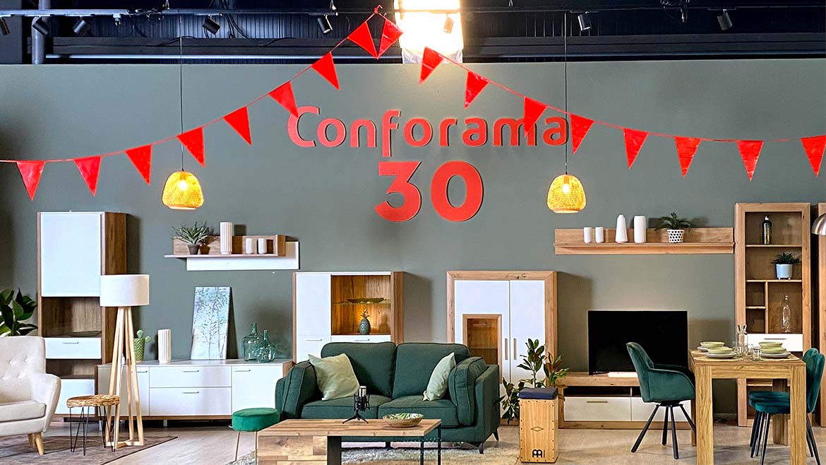 30 anos de experiência consolidam a Conforama como uma das principais empresas de retalho em Portugal