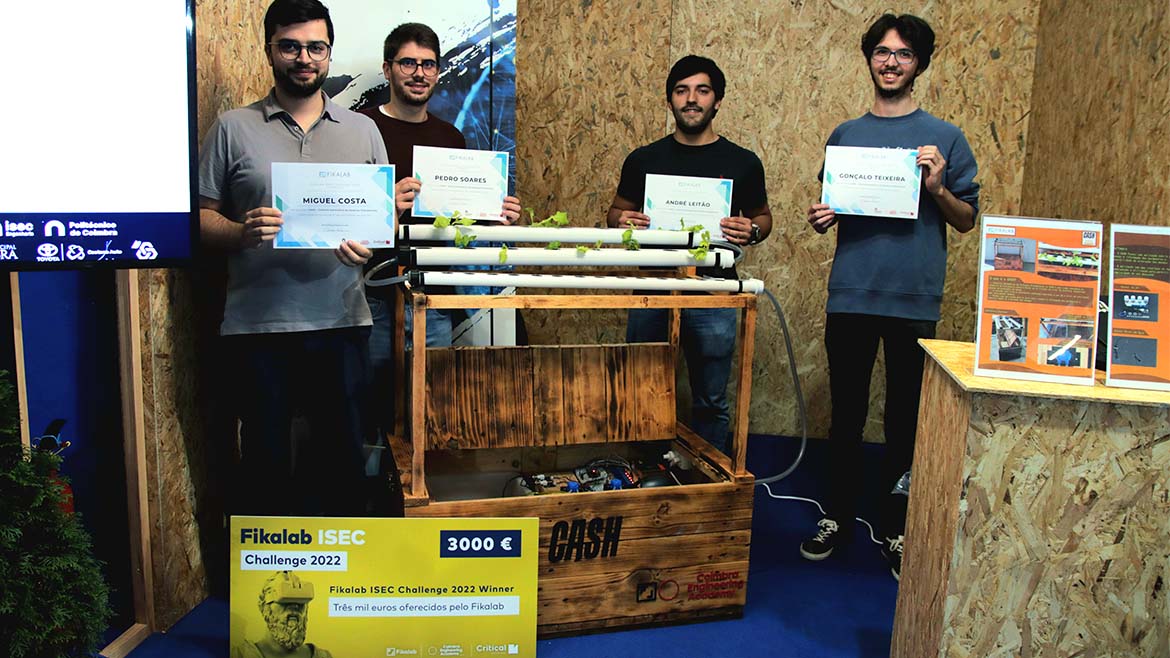CASH vence 4ª edição do Fikalab ISEC Challenge