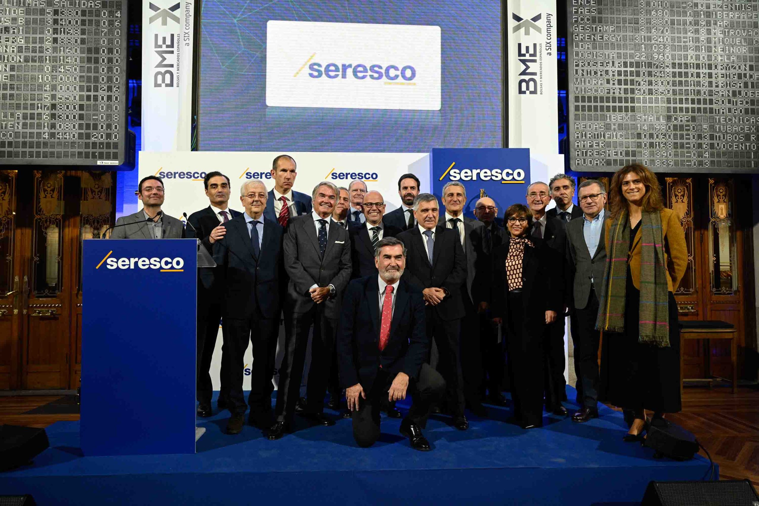 Tecnológica Seresco sobe 16,2 na sua primeira sessão na bolsa de