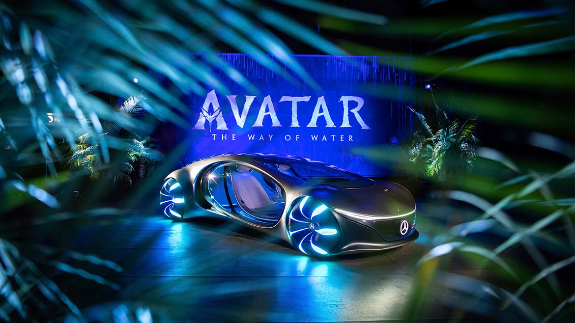 Mercedes-Benz colabora no Avatar: O Caminho da Água