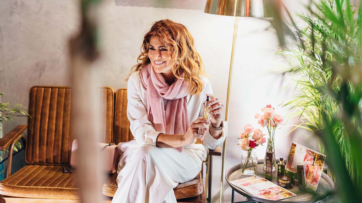 Liliana Campos é o novo rosto da linha Riche Crème da Yves Rocher