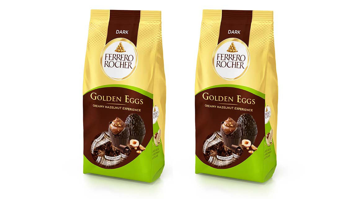 Ferrero apresenta novidades para a Páscoa: Ferrero Rocher Golden Eggs e Ferrero Rocher Ovo Flama