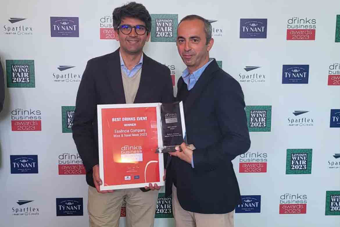 WINE & TRAVEL WEEK  distinguida com prémio internacional da prestigiada The Drinks Business
